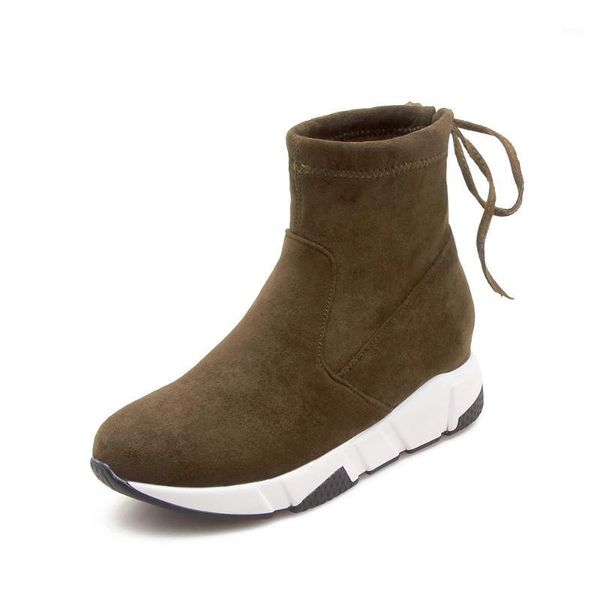 platform height increasing boots 2021 thick heel elevator shoes solid wedges casual high ankle sale1, Black
platform height increasing boots 2021 thick heel elevator shoes solid wedges casual high ankle sale1, Black