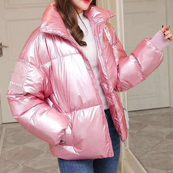 2020 winter cotton padded jacket for women solid thickened warmness fashion chic lapel neck female slim coat parkas outwear, Black
2020 winter cotton padded jacket for women solid thickened warmness fashion chic lapel neck female slim coat parkas outwear, Black