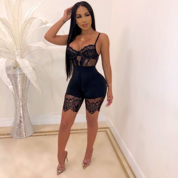 anjamanor black lace mesh sheer bodycon jumpsuit one piece women clothes fall outfits clubwear party romper playsuit d30ac3 201007, Black;white
anjamanor black lace mesh sheer bodycon jumpsuit one piece women clothes fall outfits clubwear party romper playsuit d30ac3 201007, Black;white