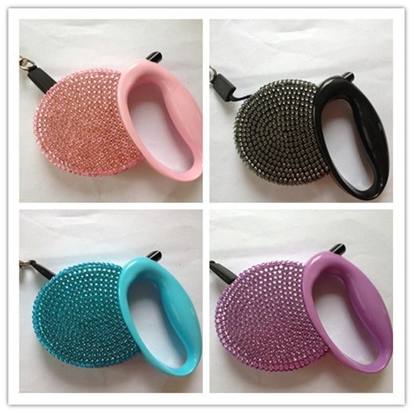 hand made automatic retractable dog leashes lead luxury diamond covered five colors 1020
hand made automatic retractable dog leashes lead luxury diamond covered five colors 1020