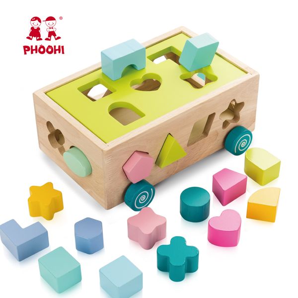 wooden block toy kids pushing shape match puzzle car toy educational toy for baby phoohi 1020
wooden block toy kids pushing shape match puzzle car toy educational toy for baby phoohi 1020