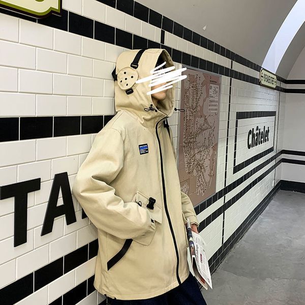2021 new privathinker men's hooded oversize 2021 new woman casual korean streetwear fashion coat male jacket clothing 4cnl, Black;brown
2021 new privathinker men's hooded oversize 2021 new woman casual korean streetwear fashion coat male jacket clothing 4cnl, Black;brown