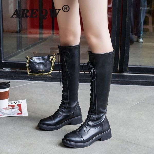 boots leather knee high women autumn winter flat shoes ladies cross strap woman lace up black round toe boots1
boots leather knee high women autumn winter flat shoes ladies cross strap woman lace up black round toe boots1