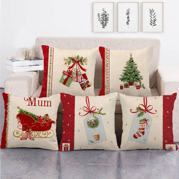 christmas decoration cushion set santa claus sofa pillowcase holiday decoration pillowcase linen 45cmx45cm
christmas decoration cushion set santa claus sofa pillowcase holiday decoration pillowcase linen 45cmx45cm