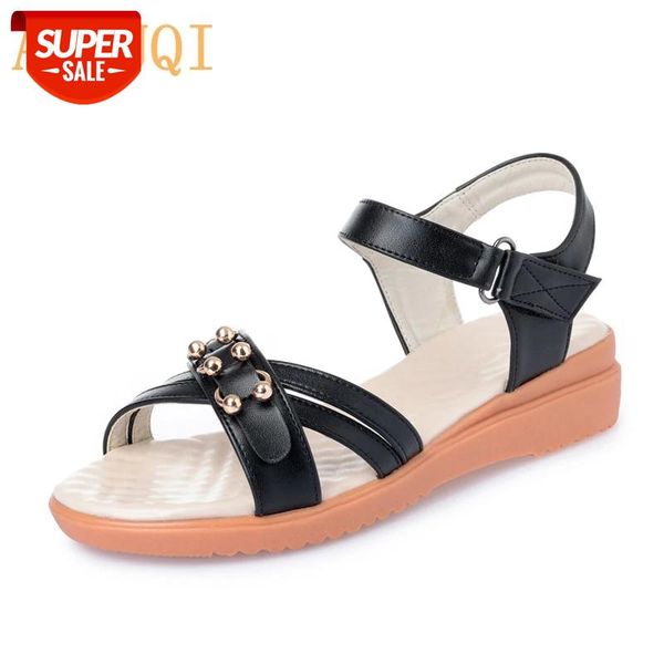 aiyuqi women sandals flat 2020 new summer womens shoes large sizes casual and comfortable lady mother sandals with open toe #3f68, Black
aiyuqi women sandals flat 2020 new summer womens shoes large sizes casual and comfortable lady mother sandals with open toe #3f68, Black