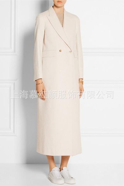 white solid womens long coats 2019 winter wide-waisted long wool blend coat and jacket warm elegant ladies coats1, Black
white solid womens long coats 2019 winter wide-waisted long wool blend coat and jacket warm elegant ladies coats1, Black