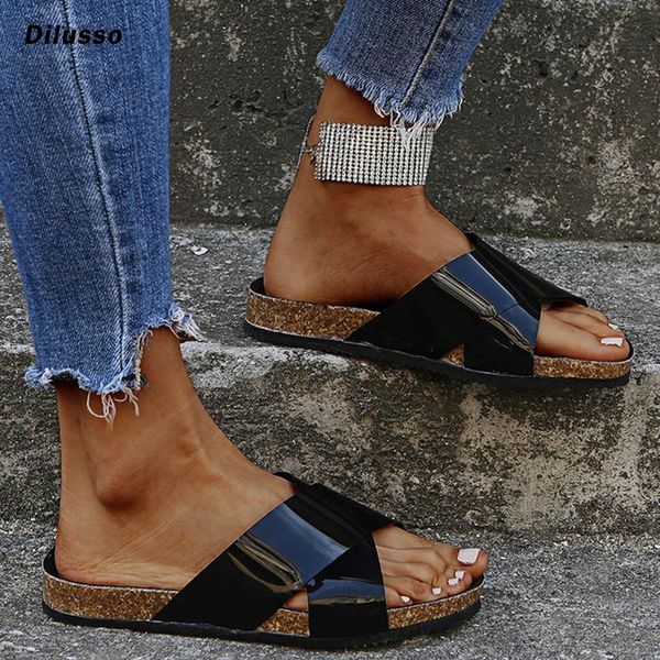 slippers women's fashion casual clear open toe outdoor beach flat shoes women slide 2021 summer flip flops, Black
slippers women's fashion casual clear open toe outdoor beach flat shoes women slide 2021 summer flip flops, Black