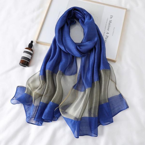 new arrival splice pure silk scarf women long scarf fashion silk shawls and wraps foulard femme solid1, Blue;gray
new arrival splice pure silk scarf women long scarf fashion silk shawls and wraps foulard femme solid1, Blue;gray