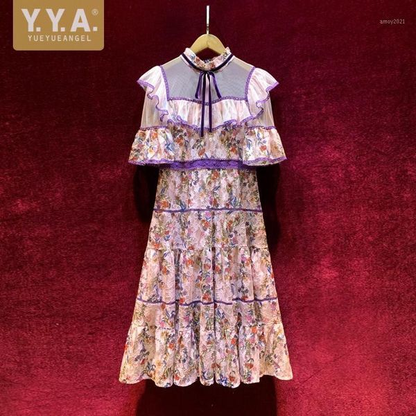 casual dresses french vintage printed ruffle patchwork high waist elegant dress women lace up stand collar long 2021 sweet dresses1, Black;gray
casual dresses french vintage printed ruffle patchwork high waist elegant dress women lace up stand collar long 2021 sweet dresses1, Black;gray