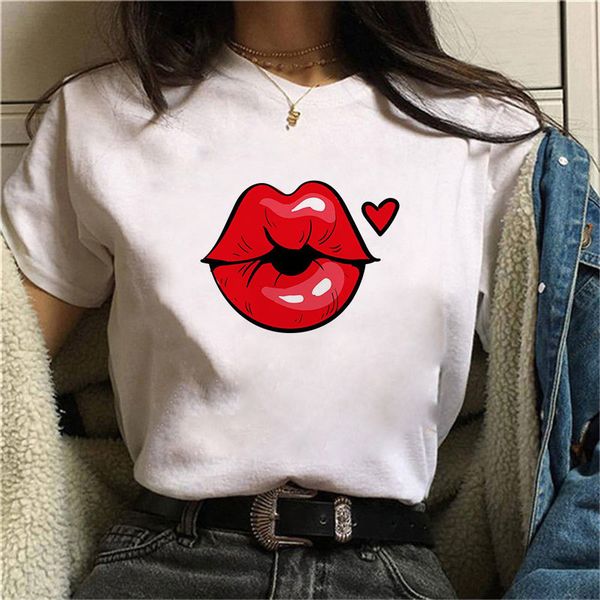 2020 vintage lips fashion women's casual sequins red lip short sleeve t-shirts cool t-shirt femme tee, White
2020 vintage lips fashion women's casual sequins red lip short sleeve t-shirts cool t-shirt femme tee, White
