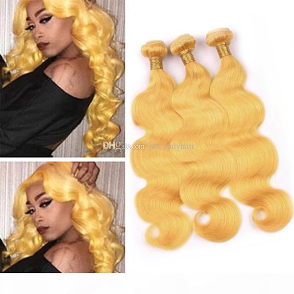 pure colored yellow virgin indian body wave human hair weave 3 bundles deals 300g yellow wavy hair wefts extensions, Black
pure colored yellow virgin indian body wave human hair weave 3 bundles deals 300g yellow wavy hair wefts extensions, Black
