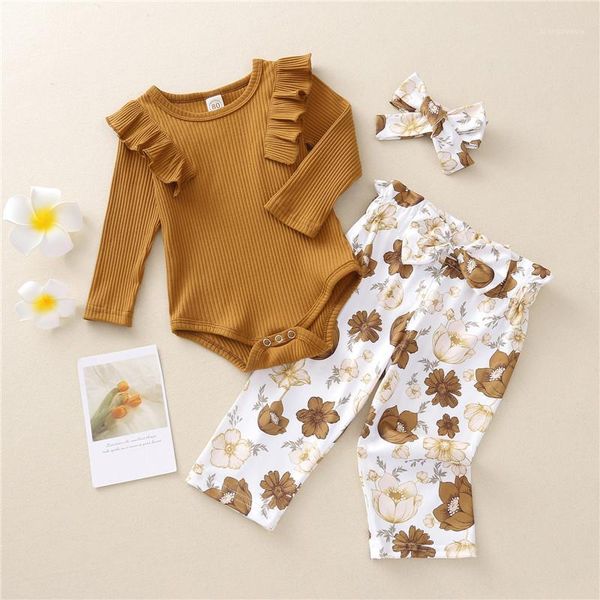 3 pcs newborn casual outfits infant toddler baby girls sleeve round neck romper + flower print trousers+headband 2021 spring1, White
3 pcs newborn casual outfits infant toddler baby girls sleeve round neck romper + flower print trousers+headband 2021 spring1, White