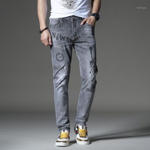 2020 new embroidery gray men jeans fantastic patterns quality brand slim lightweight comfortable hiphop pants men trousers 28-361, Blue
2020 new embroidery gray men jeans fantastic patterns quality brand slim lightweight comfortable hiphop pants men trousers 28-361, Blue