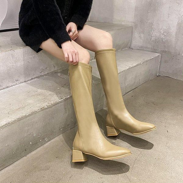 boots knee high heels women shoes square heel fashion winter thigh black khaki botas altas mujer
boots knee high heels women shoes square heel fashion winter thigh black khaki botas altas mujer