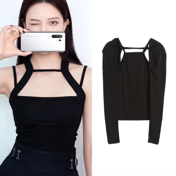 2020 new star's same detachable slim bottom suspender navel exposed long sleeve for women pullover pulloversling pullover kdxg3, White
2020 new star's same detachable slim bottom suspender navel exposed long sleeve for women pullover pulloversling pullover kdxg3, White