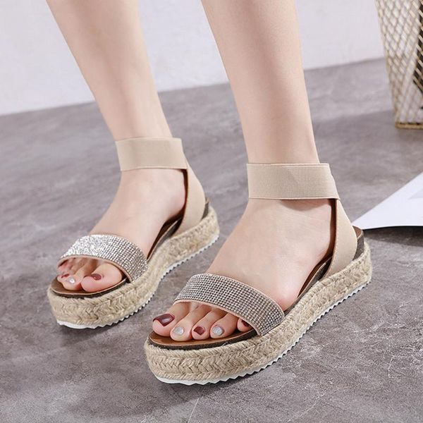 fashion women sandals flat platform rhinestone roman sandals muffin thick bottom beach flats comfortable shoes summer, Black
fashion women sandals flat platform rhinestone roman sandals muffin thick bottom beach flats comfortable shoes summer, Black