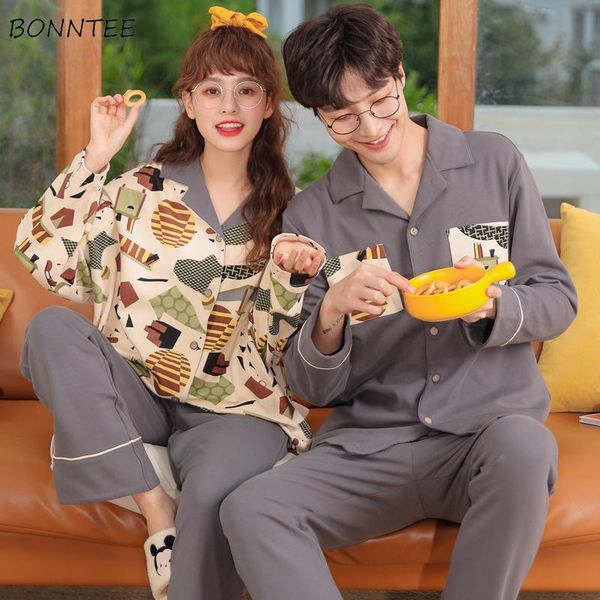 men pajama sets spring plus size 3xl print loose couples turn-down collar panelled cotton sleepwear male soft korean style cozy, Black;brown
men pajama sets spring plus size 3xl print loose couples turn-down collar panelled cotton sleepwear male soft korean style cozy, Black;brown