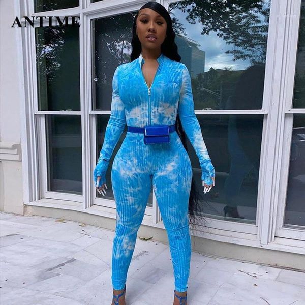 antime autumn skinny tie dye jumpsuits zipper streetwear gloves sleeve fashion high waist sporty women bodycon outfits1, Black;white
antime autumn skinny tie dye jumpsuits zipper streetwear gloves sleeve fashion high waist sporty women bodycon outfits1, Black;white