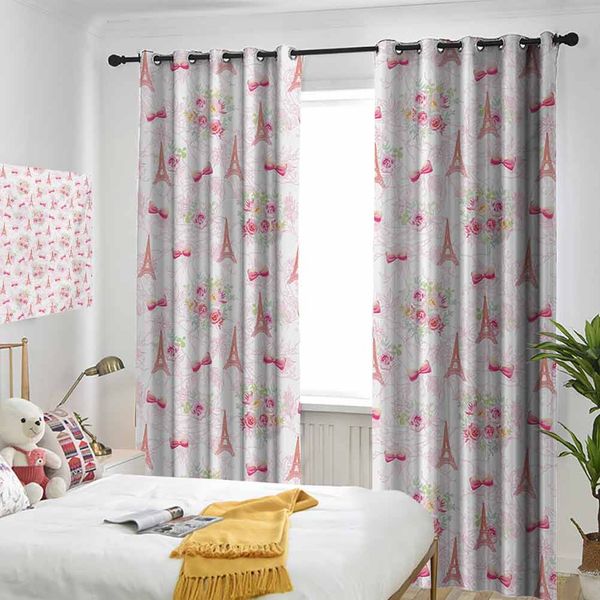 thermal insulated room darkening window shade eiffel towers and french bouquets bows with cute romantic pattern curtain
thermal insulated room darkening window shade eiffel towers and french bouquets bows with cute romantic pattern curtain