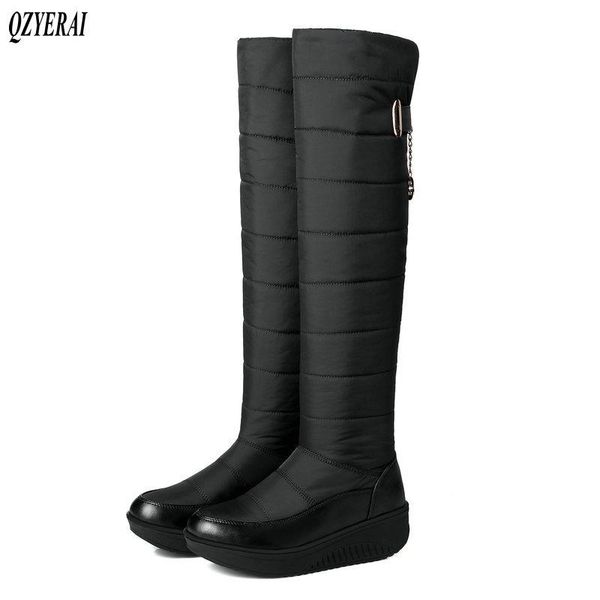 qzyerai new winter market russian low-temperature thermal plush boots women waterproof down snow boots warm women shoes, Black
qzyerai new winter market russian low-temperature thermal plush boots women waterproof down snow boots warm women shoes, Black