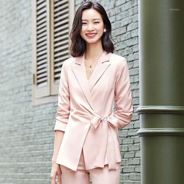 elegant pink formal business suits for women uniform designs pantsuits autumn winter professional ladies office work wear set1, White
elegant pink formal business suits for women uniform designs pantsuits autumn winter professional ladies office work wear set1, White