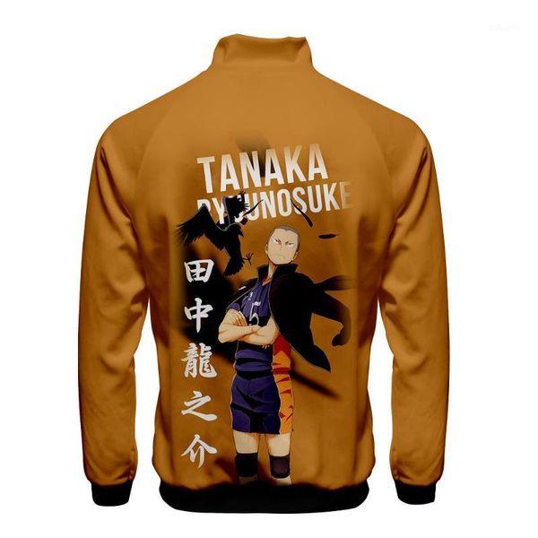 2020 new season haikyu anime 3d stand collar sweatshirt cool bomber jacket men japanese streetwear jacket slim turtleneck1, Black;brown
2020 new season haikyu anime 3d stand collar sweatshirt cool bomber jacket men japanese streetwear jacket slim turtleneck1, Black;brown