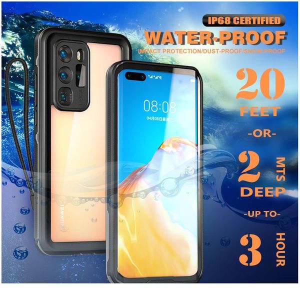 shockproof waterproof phone case for huawei p40 pro p30 p20 lite 360 swimming sile case for p40 pro underwater divi qyljss
shockproof waterproof phone case for huawei p40 pro p30 p20 lite 360 swimming sile case for p40 pro underwater divi qyljss