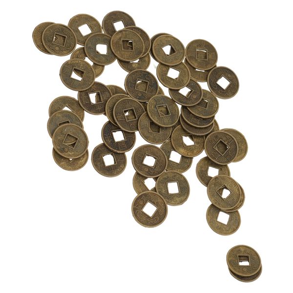 50 pieces feng shui coins chinese ancient fortune coins 1.8cm diameter i ching money charm
50 pieces feng shui coins chinese ancient fortune coins 1.8cm diameter i ching money charm