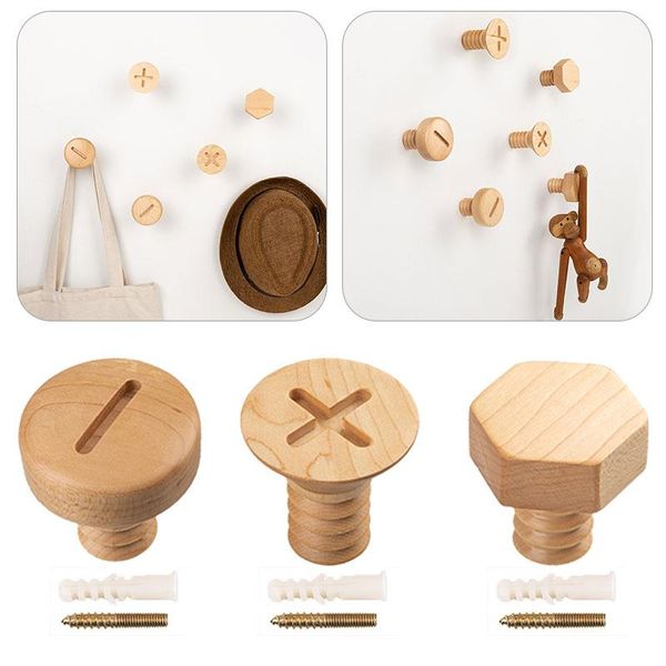 hooks & rails wooden slotted screw shaped hook with mounting nails wall hanging decorative hanger organizer
hooks & rails wooden slotted screw shaped hook with mounting nails wall hanging decorative hanger organizer