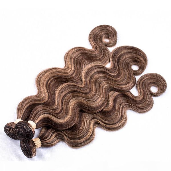 #4 27 brown mix to honey blonde piano color indian virgin human hair bundles body wave piano color human hair extensions double wefts, Black
#4 27 brown mix to honey blonde piano color indian virgin human hair bundles body wave piano color human hair extensions double wefts, Black