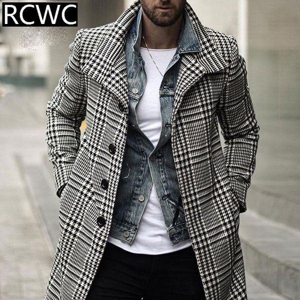 men's trench coats winter coat 2021 autumn european american style fashion casual plaid lapel single-breasted mid-length, Tan;black
men's trench coats winter coat 2021 autumn european american style fashion casual plaid lapel single-breasted mid-length, Tan;black
