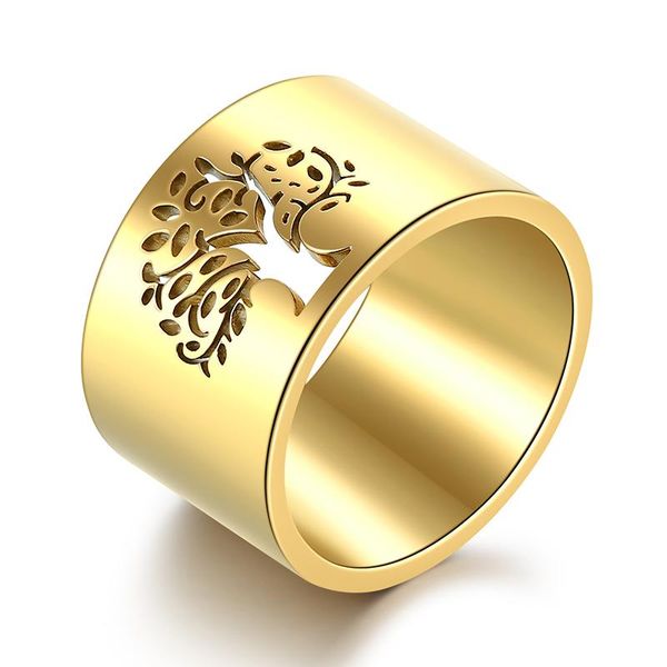 cluster rings 316l stainless steel tree of life for women 14mm wide wisdom party/wedding/gift finger ring jewelry, Golden;silver
cluster rings 316l stainless steel tree of life for women 14mm wide wisdom party/wedding/gift finger ring jewelry, Golden;silver