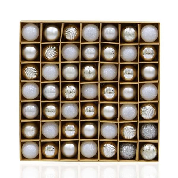 49pcs christmas tree decor ball bauble hanging xmas party ornaments decoration christmas tree pendants for home silver white
49pcs christmas tree decor ball bauble hanging xmas party ornaments decoration christmas tree pendants for home silver white