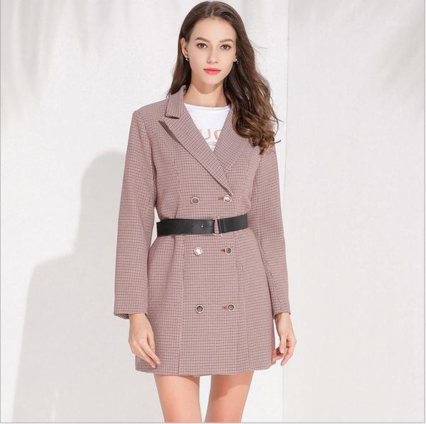 fashion trench coat female autumn windbreaker casual slim waist safari clothes houndstooth 2020 women trench coat b611, Tan;black
fashion trench coat female autumn windbreaker casual slim waist safari clothes houndstooth 2020 women trench coat b611, Tan;black