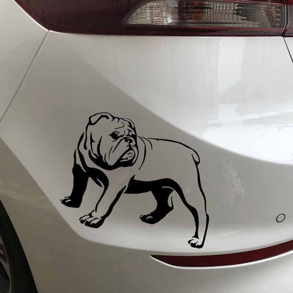 car sticker funny english bulldog bully dog decal car sticker decorative sticker creative black/white, 16cm*12cm
car sticker funny english bulldog bully dog decal car sticker decorative sticker creative black/white, 16cm*12cm