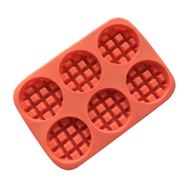 baking moulds 6-cavity round shape waffle chocolate silicone mold diy cake cream aroma candle decoration muffin mould
baking moulds 6-cavity round shape waffle chocolate silicone mold diy cake cream aroma candle decoration muffin mould