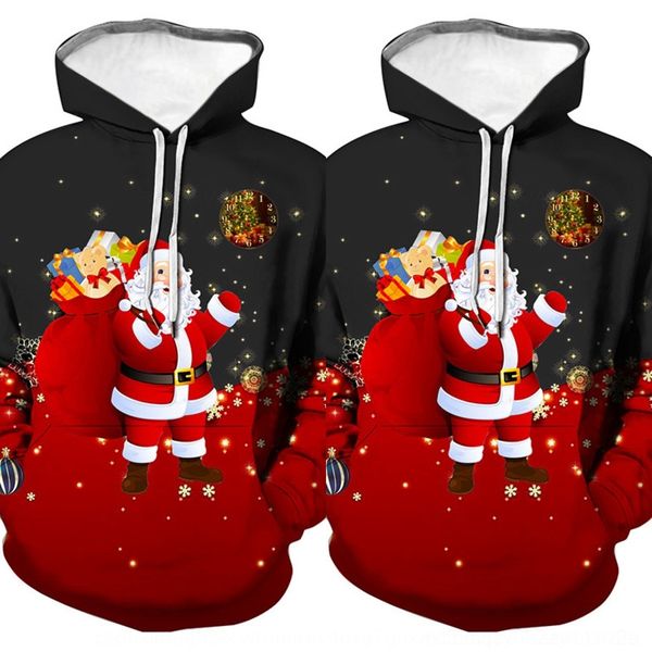 u7eor 2019 santa back gift men's 3d back couple's sweater 2019 santa 3d gift coat sweaterhoodie sweaterhoodie men's printed p, Black
u7eor 2019 santa back gift men's 3d back couple's sweater 2019 santa 3d gift coat sweaterhoodie sweaterhoodie men's printed p, Black