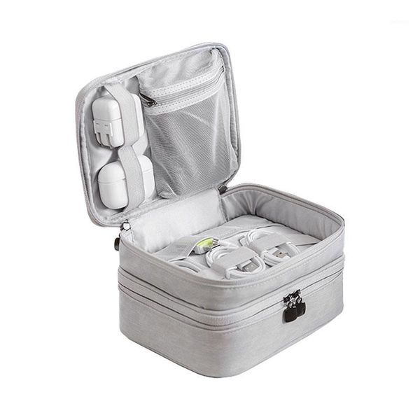 cosmetic bags & cases women's large bag portable digital organizer usb gadgets cables wires charger power bank makeup storage bag1
cosmetic bags & cases women's large bag portable digital organizer usb gadgets cables wires charger power bank makeup storage bag1