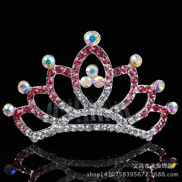 shiny rhinestone colored crown girl crown tiara child hair accessories hair comb jewelry, Golden;silver
shiny rhinestone colored crown girl crown tiara child hair accessories hair comb jewelry, Golden;silver