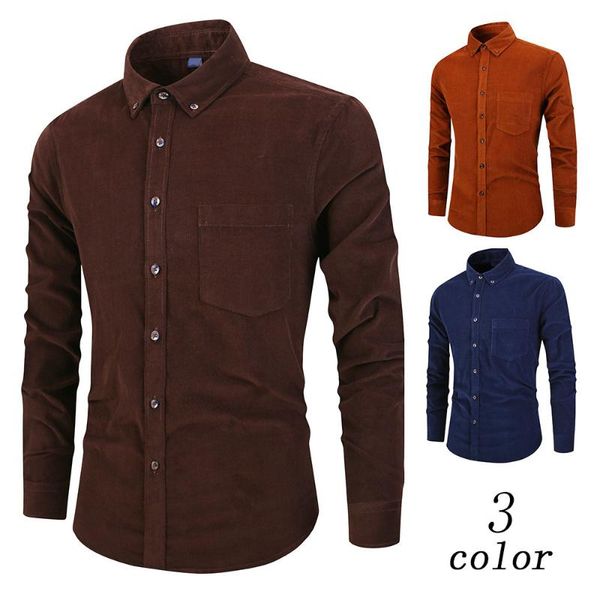 men's casual shirts winter men cotton social corduroy shirt boy long sleeve retro brown male warm thermal vintage big size, White;black
men's casual shirts winter men cotton social corduroy shirt boy long sleeve retro brown male warm thermal vintage big size, White;black