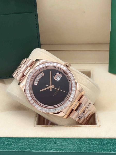 new 41mm simple and stylish men's watch date/week automatic mechanical watch, waterproof sports watch with stable performance, Slivery;brown
new 41mm simple and stylish men's watch date/week automatic mechanical watch, waterproof sports watch with stable performance, Slivery;brown