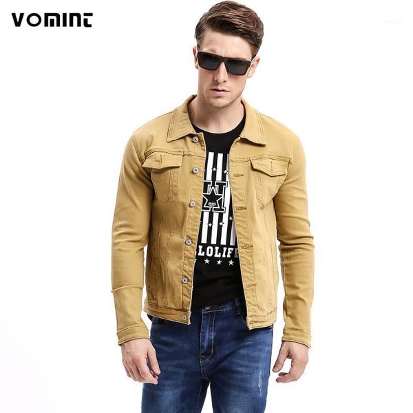 vomint 2020 autumn mens denim jackets multi color stretch elasticity fabric washed denim streetwear (slim asian size)1, Black;brown
vomint 2020 autumn mens denim jackets multi color stretch elasticity fabric washed denim streetwear (slim asian size)1, Black;brown