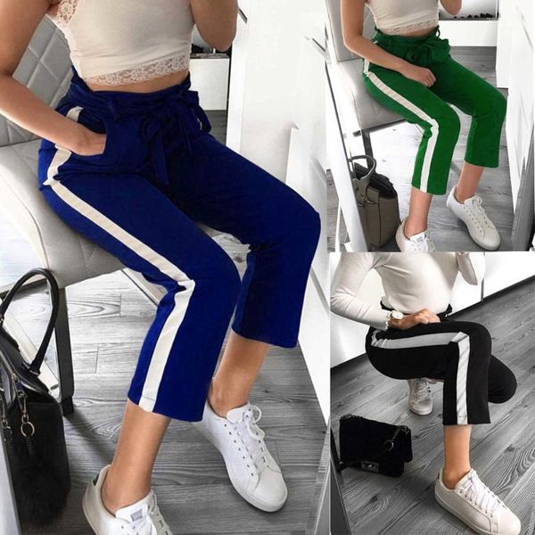 harajuku sweatpants women high waist pure color stripe bandage elastic waist casual pants girl sport trousers casual pants1, Black;white
harajuku sweatpants women high waist pure color stripe bandage elastic waist casual pants girl sport trousers casual pants1, Black;white