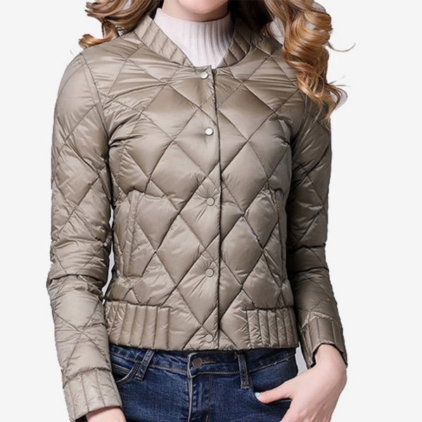 winter plaid quilted down portable women's short parka stand collar button jacket women 2019 autumn warm coat plus size 3xl y200101, Black;brown
winter plaid quilted down portable women's short parka stand collar button jacket women 2019 autumn warm coat plus size 3xl y200101, Black;brown
