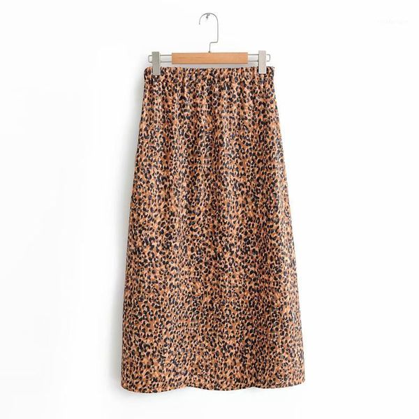 2020 new women vintage leopard printing a line midi skirt faldas mujer ladies side zipper split chic mid-calf skirts qun5681, Black
2020 new women vintage leopard printing a line midi skirt faldas mujer ladies side zipper split chic mid-calf skirts qun5681, Black