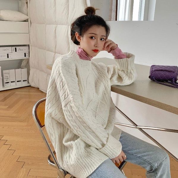 autumn 2021 and winter new niche design for women's nightgown wear loose harbor taste crochet torsion g0s4, White;black
autumn 2021 and winter new niche design for women's nightgown wear loose harbor taste crochet torsion g0s4, White;black