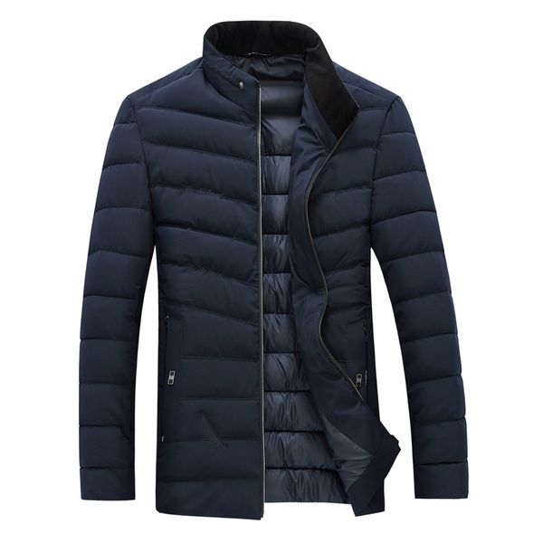 brand men's jackets cotton padded clothes overcoat for male feather jacket outer wear clothing garment kg-61, Black
brand men's jackets cotton padded clothes overcoat for male feather jacket outer wear clothing garment kg-61, Black