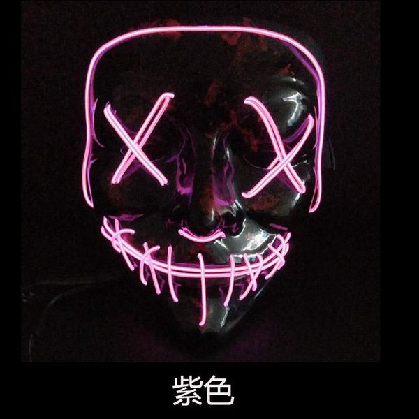 2020 Light Up Glowing Neon Mask Factory Price EL Wire Neon Mask for Halloween Event
2020 Light Up Glowing Neon Mask Factory Price EL Wire Neon Mask for Halloween Event