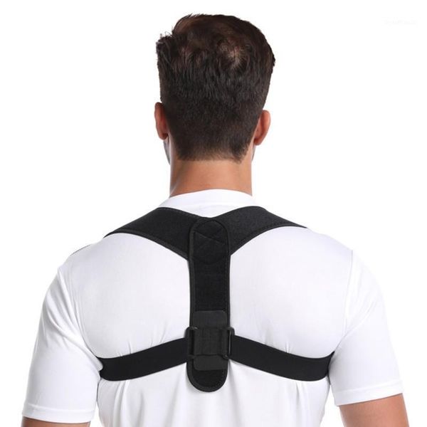 adjustable back posture corrector belt clavicle spine men women workplace outdoor upper back shoulder lumbar posture correction1, Black;blue
adjustable back posture corrector belt clavicle spine men women workplace outdoor upper back shoulder lumbar posture correction1, Black;blue