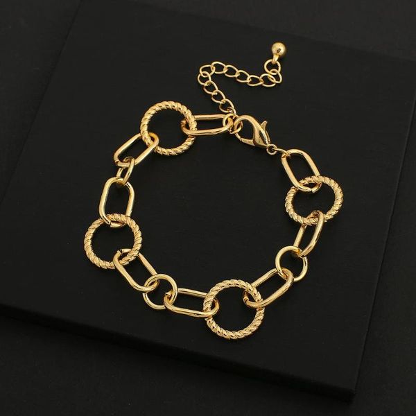link, chain flashbuy gold color twisted rope bracelet chunky thick geometric chains bracelets for women minimalist couple jewelry, Black
link, chain flashbuy gold color twisted rope bracelet chunky thick geometric chains bracelets for women minimalist couple jewelry, Black